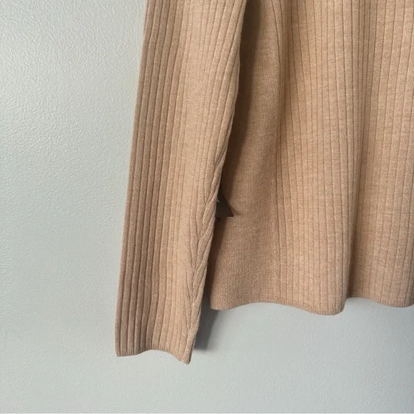 Tahari 100% extra fine merino wool sweater cardigan LG New with tags! - Picture 10 of 13